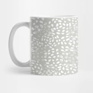 Gray Raindrops Mug